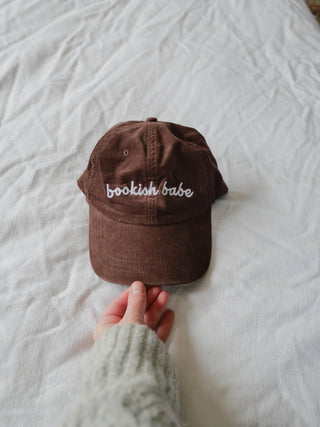 Bookish Babe Corduroy Hat