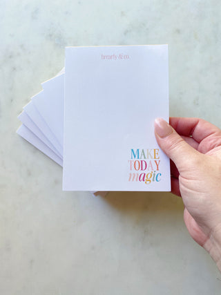 Make Today Magic, Small Notepad