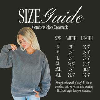 Big Sur Comfort Colors Crewneck
