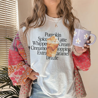 Pumpkin Spice Latte T-shirt