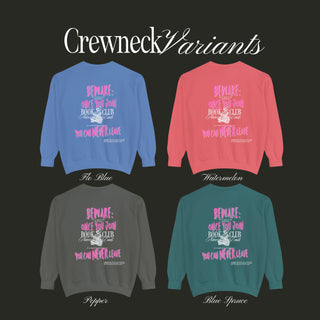 Bookish 'Til Death Vintage Crewneck