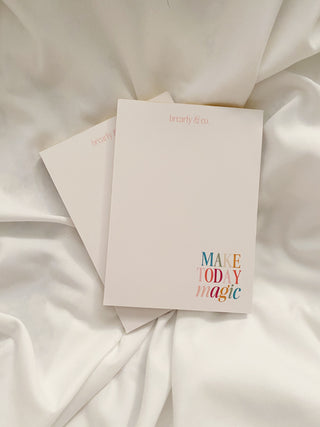 Make Today Magic, Small Notepad