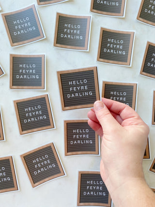 Hello Feyre Darling Officially Licensed ACOTAR Sticker