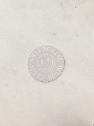 Anti Social Book Club Sticker